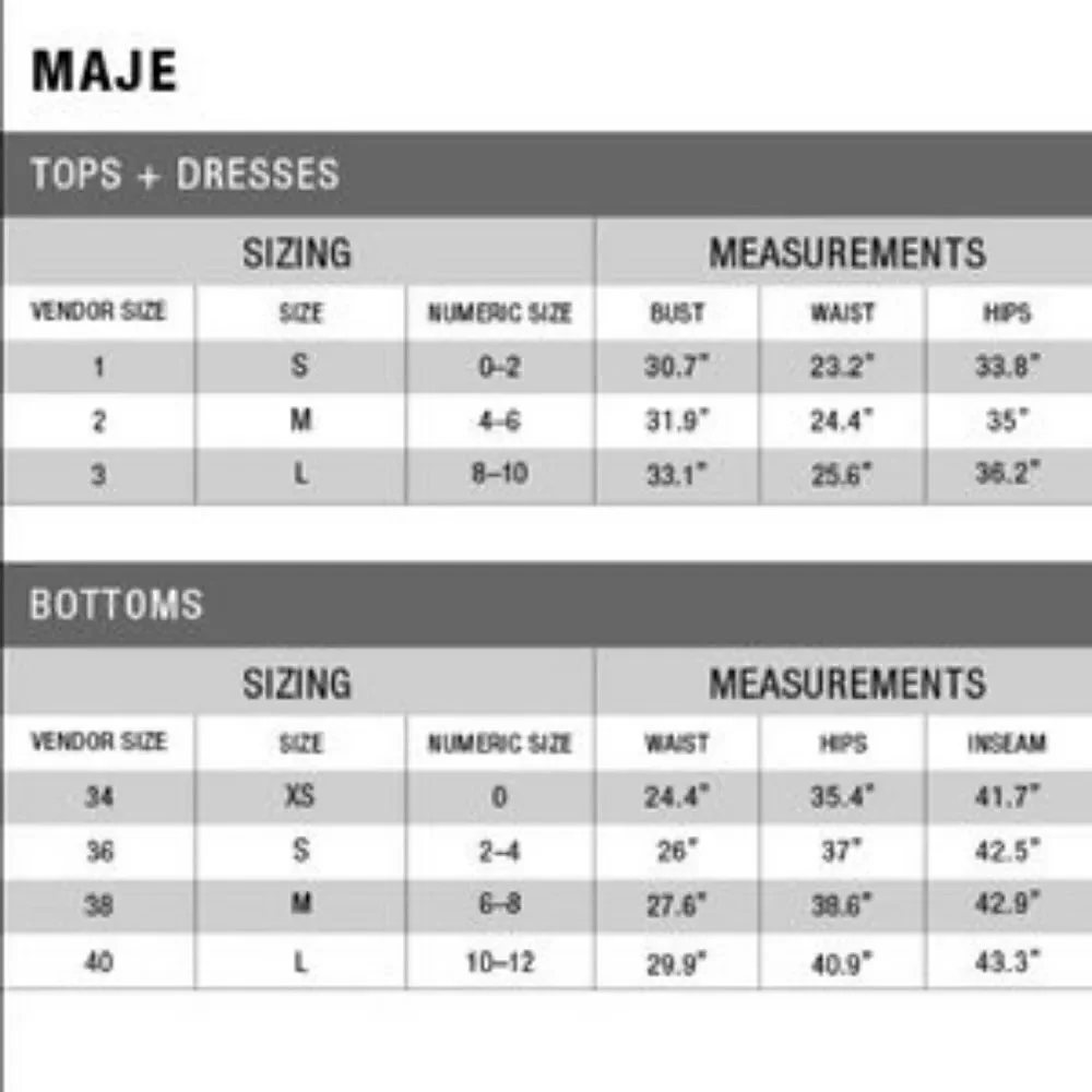 Maje pale pink linen blend and lace top - Picture 7 of 8